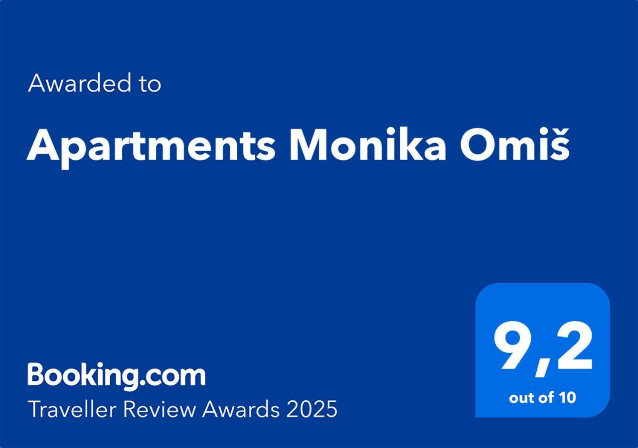 Apartments Monika Omiš Exterior foto